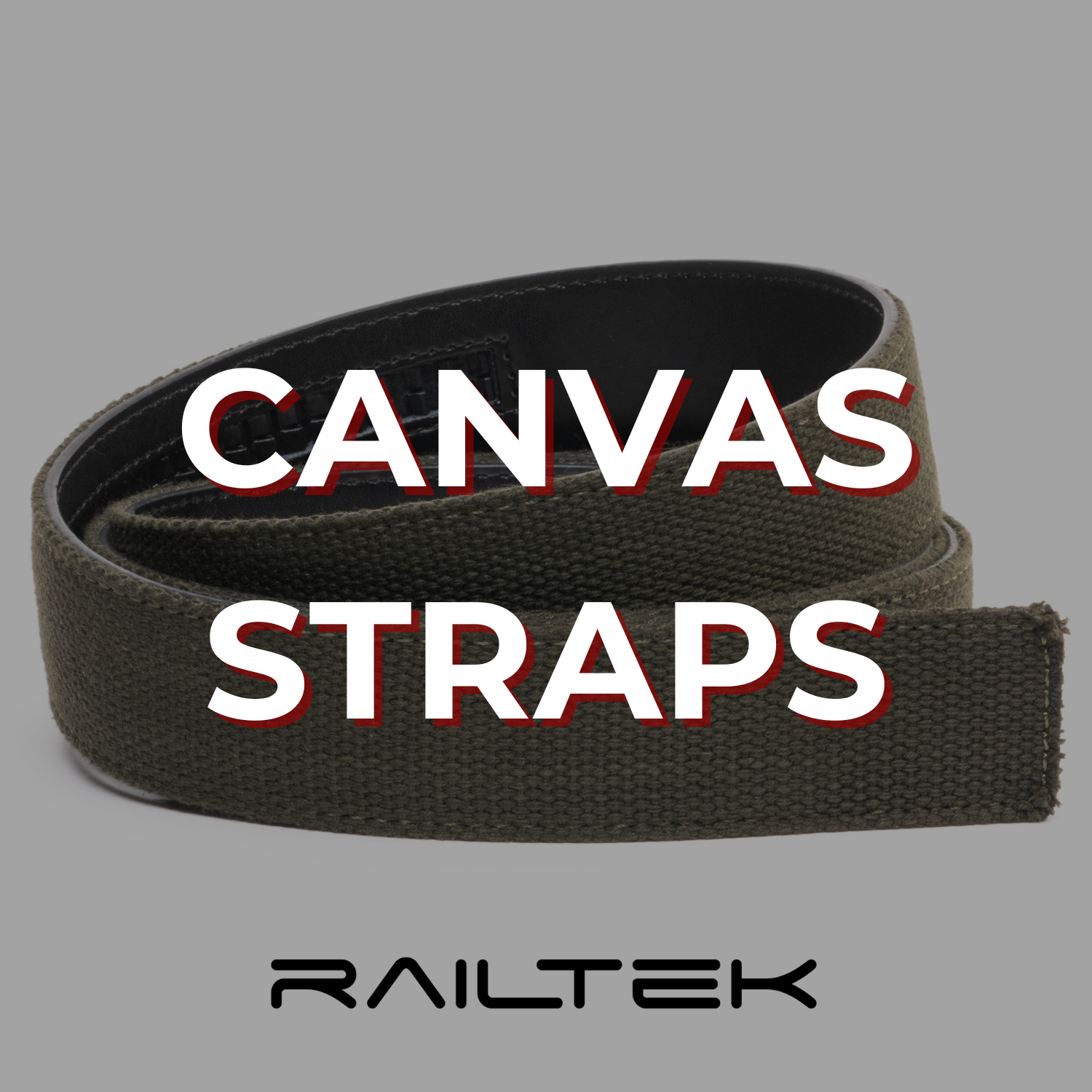 Railtek™ Canvas Straps