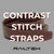 Railtek™ Contrast Stitch Straps