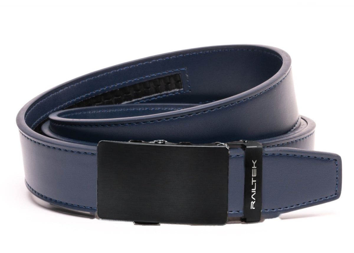Black Railtek™ Belt – Navy Blue strap