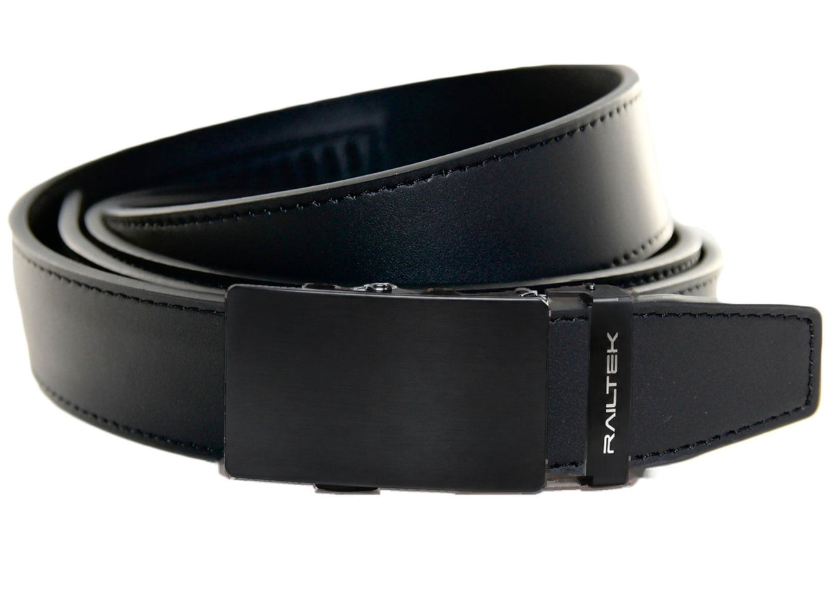 Black Railtek™ Belt – Black Suede strap