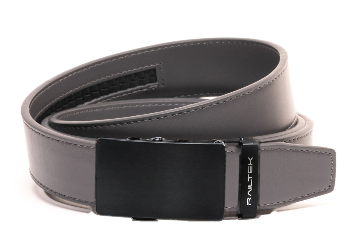 Black Railtek™ Belt – Dark Grey strap