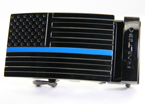 Blue Line American Flag Railtek™ Belt