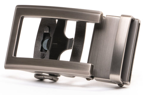 Traditional Open Gunmetal Railtek™ Belt Classy
