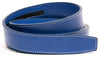 Royal Blue Contrast Stitch Leather - Railtek™ Belt Strap Only