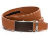 Chrome Dark Brown Railtek™ Belt