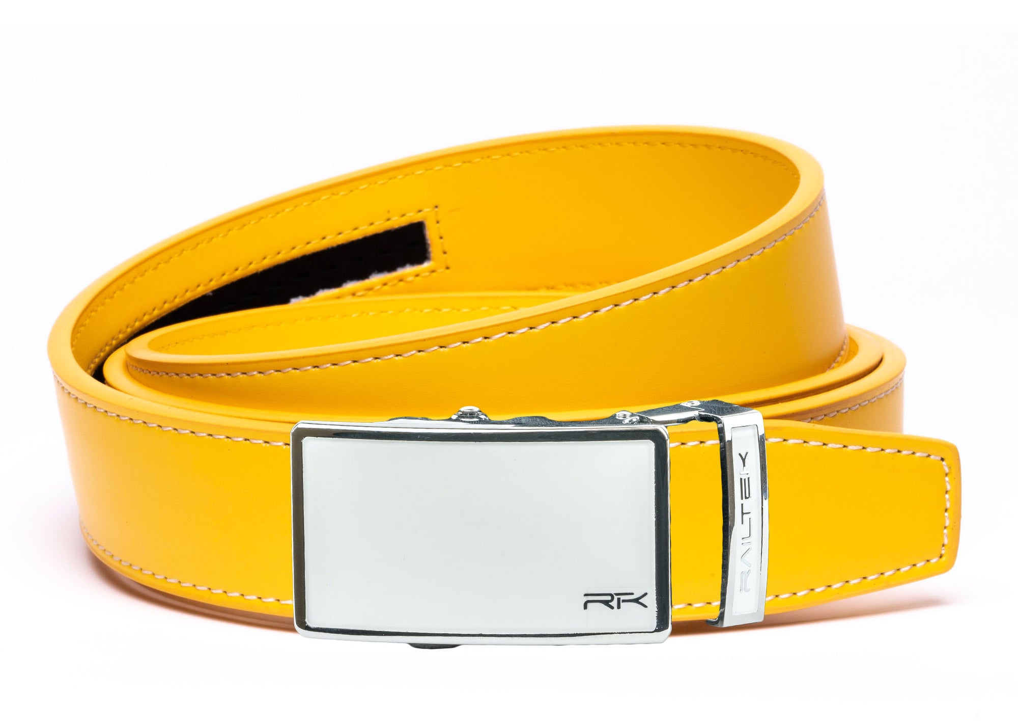 Chrome White Railtek™ Belt