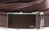Chrome Dark Brown Railtek™ Belt Classy