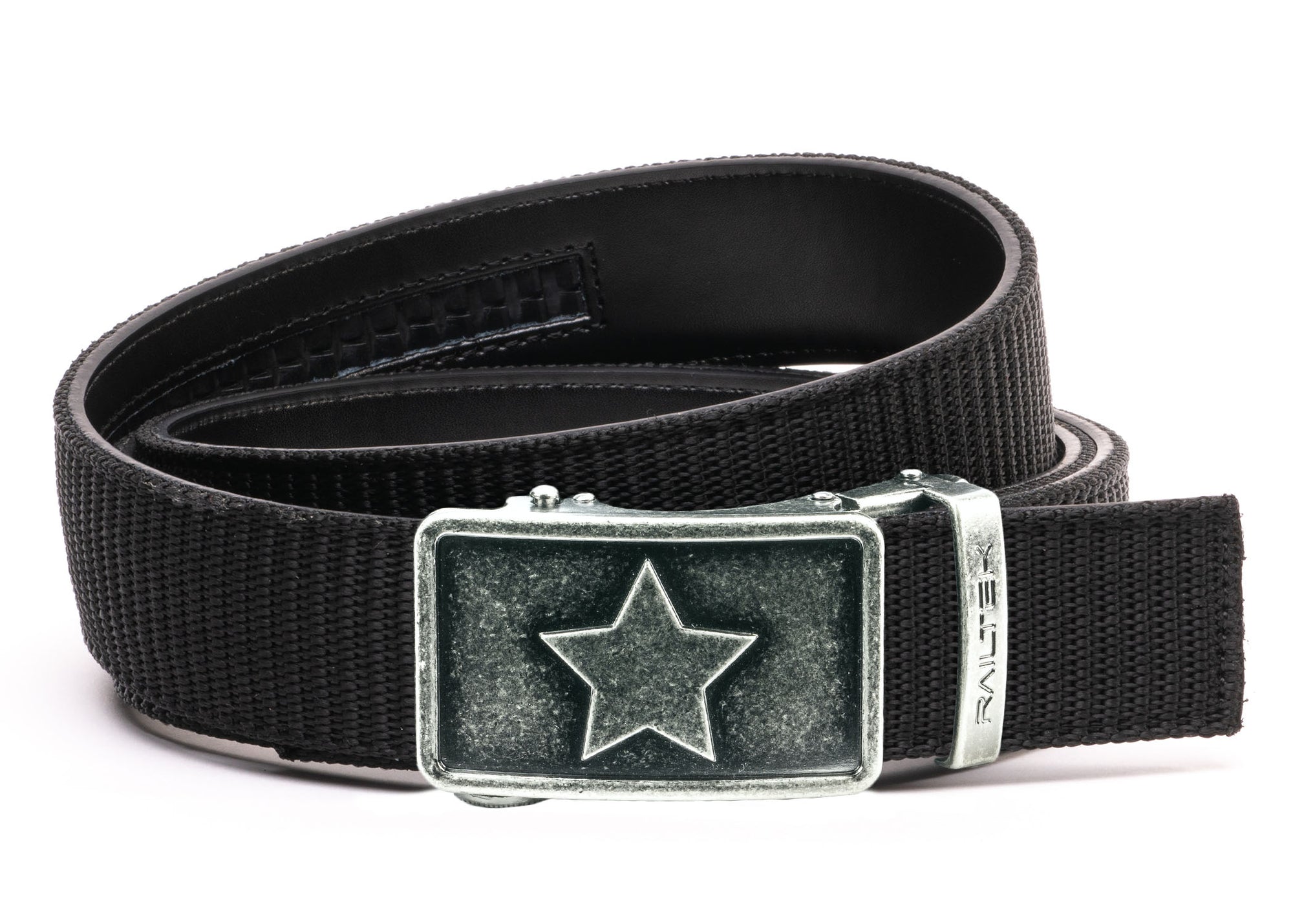 Royal Blue Contrast Stitch Leather - Railtek™ Belt Strap Only