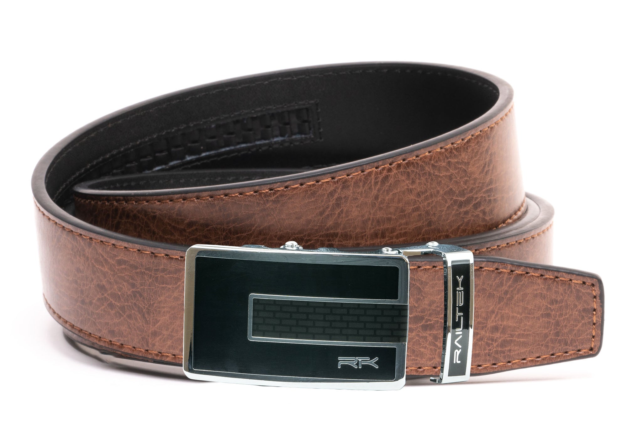 Carbon Leather Reversible Belt